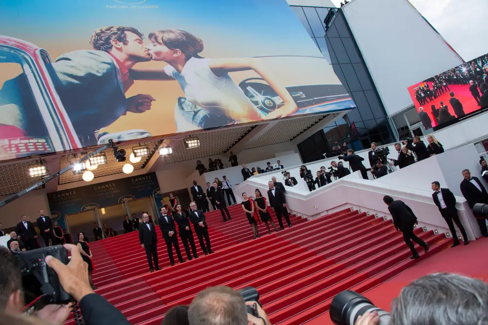 Cannes Film Festival red carpet with VIP chauffeur and event transportation services