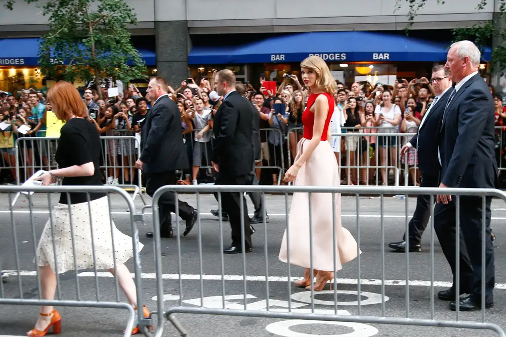 VIP arriving with close protection and executive transportation for a high-profile event in the USA