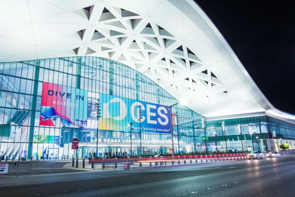 CES at the Las Vegas Convention Center during the international technology event