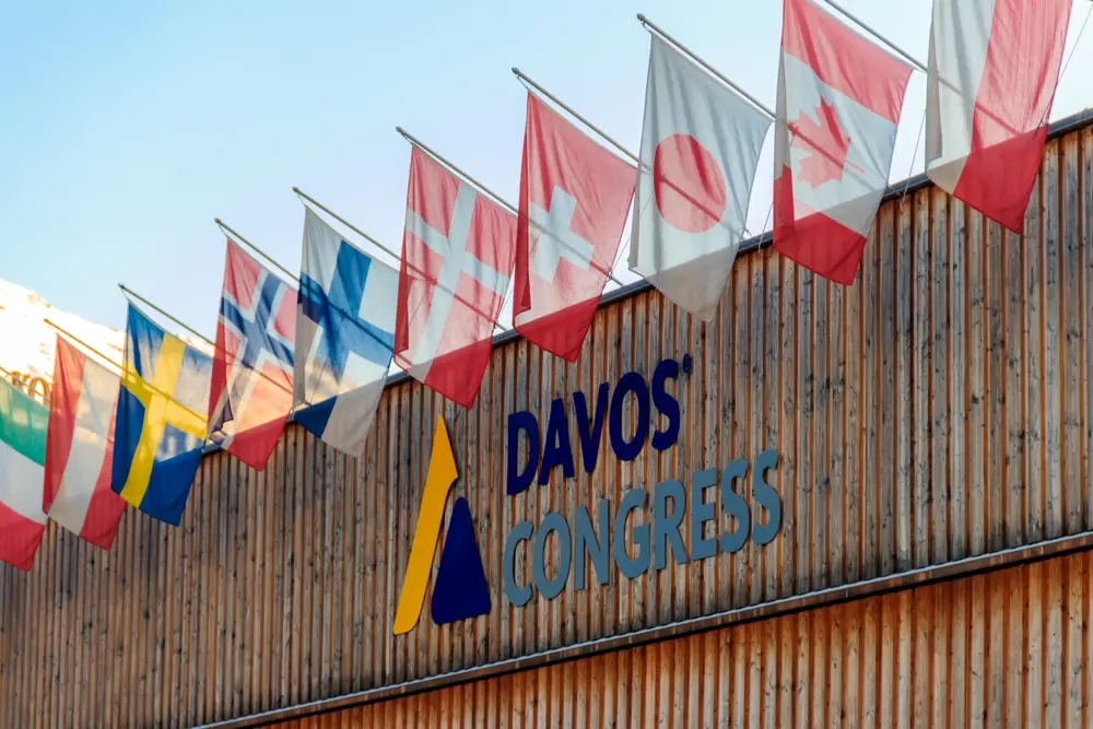 Davos Congress Centre during the World Economic Forum with event transportation for delegates, executives and VIPs