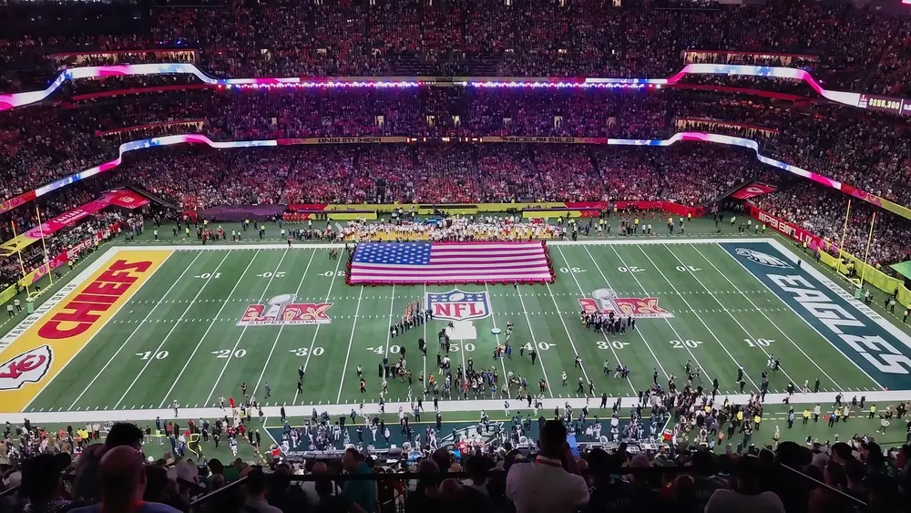 The super bowl NFL event
