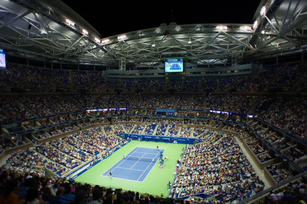 us open tennis event transportation in the usa